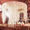 20st Artificial Wisteria Silk Flowers Hanging Wed Decor Flower Garland For Home Garden El Wedding ation 2203298662737