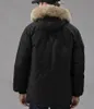 Parkas Coats Erkek Kadın Tasarımcıları Down Kanadalı Kazan Ceketler Veste Homme Kış Jassen Puffer Büyük Kürk Hoodies Fourrure Outewear Manteau Hiver Parkas
