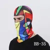 Adult 3D Anima Bike Masks hats Outdoor Cycling Ski Balaclava Bandana Neck Hood Bicycle Full Face Mask Hat Cycling Accessories 39 styles