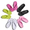 Slipare Flip Flops Beach Slipper för kvinnor 2023 Summer Fashion Style Holiday Casual Ladies Sandaler Solid Plus Size Outdoor