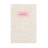 Anteckningar PCS A5 Notebook Floral Pattern Journal 64 Sidor Fodrade pappersnotsböcker för Work Office Home School eller BusinessNotepads