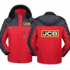 Men's Jackets Midnight Star Excavator Jcb Harajuku Men Winter Jacket Coat Waterproof Hooded Thick Warm Cotton Windproof Outerwear TopMen's