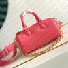 Ladies Fashion Casual Designer Luxury Embroidery PAPILLON BB Cross Body Shoulder Bags Handbag TOTE Top Mirror Quality M59800 M59826 M59827 Pouch