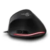 Mouse da gioco verticale ZELOTES T20 Mouse programmabile USB cablato RGB ottico Mouse ergonomico remoto per PUBG LOL