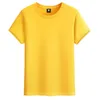 FALIZA Camiseta de manga corta para hombre Algodón de alta calidad Moda Color sólido Casual Hombre Camisetas Verano Camiseta Ropa 3 Unids / lote TX154 220401