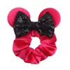 Mignon souris oreilles bandeau avec paillettes arc pour enfants filles Boutique Bling cheveux arcs élastique bandeau accessoires 962 D3