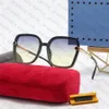 عارضة النظارات الشمسية النظارات الإطار تصميم الذهب معدن الاستقطاب للرجل امرأة 5 لون النظارات ذات نوعية جيدة