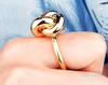 anelli midi infinito moda color oro design ad anello annodato di lusso per gioielli da donna anel feminino