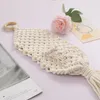 67 cm handgeweven kleur macrame muur hangende tapijt ornament Boheemse ambachtelijke decoratie prachtig voor thuisslaapkamer