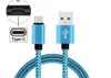 Nylon Trançado Typec Data Cables 2A Cabo USB Rápido Carregamento Sincronização de Telefone Cabo de Telefone USB-C Type-C Micro para Smartphone