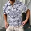 Polo da uomo Con Estampado Informal De Alta Calidad Para Hombre Camiseta Cremallera Y Solapa Moda Verano 2022Men's Men'sMen's