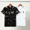 2022 Męski projektant koszuli dla mężczyzn koszule damski moda z literami Casual Summer krótkie rękaw