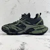 2022 Nowy moda damska ścieżka 2 Sneaker Mens Designer Lace Up gruba klinowa podeszwa wygodne buty tenisowe okrągłe buty do chodzenia mkjKK56884