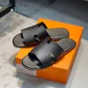 Designer Slippers Men Sandals Classic Mens Slippers Heritage Calfskin Sandal Top Quality Flat Flip Flop Summer Beach Shoes