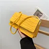 하나의 어깨 대각선 휴대 여성 가방 패션 한국 미니 소형 사각형 가방 고급 디자인 크로스 바디 디자이너 가방