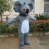 Costume de poupée de mascotte Costume de mascotte ours Koala costume adulte fête déguisement tenue fête d'anniversaire tenue extérieure Aniamls Halloween