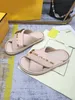 2022 sandales de designer de luxe diapositives plates bout ouvert semelle intérieure en cuir Design pantoufles de mode