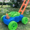 Bubble games Lawn Mower for Toddlers, Kids Bubbles Blower Maker Machine, Summer Outdoor Push Toys, Easter Basket Stuffers Birthday Toy Gifts for Preschool Baby