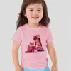 T-shirts zomer kawaii t shirts voor meisjesjongen baby cartoon betoveren shirt mode mode kinderen peuter tops kleine meisjes dupis-shirts