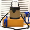 Claasic Cannes Beauty Case Bolsa feminina bolsa de couro genuíno bolsa crossbody alça de ombro removível sacos balde caixa de maquiagem Bags207L