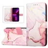 Marble Leather Wallet Cases for iphone 13 pro max 12 mini 11 X XS XR Touch 7 /6 Rock Stone Holder Book slot card cover