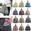 Bolsas de armazenamento novas bolsas de compras de alta qualidade Nylon dobrável reutilizável grande capacidade Travel portátil Mercearia de mercearia