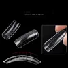 False Nails 120PCS/Box Nail Art UV Extend Gel Extension Tool Quick Building Mold Tips Dual Forms Finger ExtensionFalse