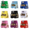 Mäns shorts Muay Thai Fight Breattable Kick Boxing Pants Women Men Kids MMA Training Competition Game Sanda Grappling Clothessmen's