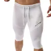 Pantaloncini da uomo Costume da bagno da uomo di alta qualità Abbigliamento da mare Piscina ad asciugatura rapida Pantaloncini da surf elasticizzati attillati da uomo Naom22