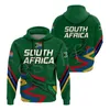 Kvinnors hoodies tröjor mode län djur Sydafrika flagga springbok harajuku träning 3dprint män/kvinnor casual a2