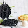 Moldes de cozimento Waffle Maker for Love WAF-FLE FLOD HOMAREIRO DOMENCIA DO BOIO NOTICE BOKEWAREDWare