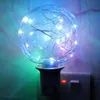 Strängar LED Royalulu Copper Wire Light Outdoor Waterproof String Starry Bulb For Garden Decorationled