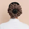 الأوشحة المسلمة الشيفون scrunchies hijabs الملحقات المرأة ريش الشعر شريط الحجاب العلاقات أزياء 1pc البيع بالتجزئة