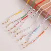 Boho Strap Perlen Brillenketten Damen Lanyard Anti Slip Damen Halskette für Brillen Sonnenbrillen Lanyard