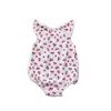 Bébé filles vêtements enfant en bas âge infantile sans manches mignon impression combinaisons tenues d'été nouveau-né mousseline coton lin bébé garçon barboteuses G220510