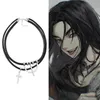 Chains Cosplay Baji Keisuke Cross Pendant Necklace 2022 Tokyo Revengers Anime Accessories Cartoon Women Jewelry Men's Neck GiftChains El