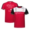 2021 Team Uniform F1 Racing Uniform Team Clothes Formel One T-shirt Kortärmad mäns poloskjorta Anpassning