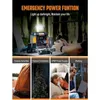 BALDR Centrale Elettrica Portatile 330W 288Wh Batteria al Litio di Backup di Emergenza Generatore Solare Alimentatore CPAP Perfetto con Inverter a Onda Sinusoidale Pura per Esterni