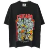 Баскетболист Warren Tshirt Chicago Print Tee Mens Lotas Tee Summer Women