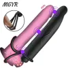 Double Penetration Vibrator Penis Strapon Dildo Toys Sexy Toys for Couples Strap on Anal Plug Women Man