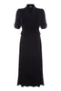 Vintage Black Velvet Mother Of The Bride Dresses Tea Length V-Neck Women Guest Wedding Party Gowns Fall 2022 Elegant Groom Mom Short Sleeve Sheath Evening Dress