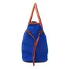 Royal Blue Canvas Bag 16PCS LOT GA WAREHOSUE أكياس سعة كبيرة للسفر الصلبة الأزرق الأزرق لا نهاية لها DOM1753