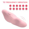 Vibrador de calcinha portátil Invisível Estimulador de ovos vibratórios Estimulador Sexy Toys for Woman Wireless Remote Control Clitoris Massagem