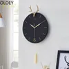 Wall Clocks Large Clock Living Room Home Natural Rock Silent Decor Modern Design Farmhouse