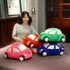 30-45 cm urocze 4 kolory kreskówkowy model samochodowy nadziewany pluszowe zabawki dzieci dzieci prezent kawaii w kształcie samochodu poduszka poduszka urodzinowa prezenty LA438