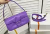 Модная диагональная сумка высококачественная модная женская дизайнерская сумочка для женской сумки для плеча роскошная кошелек с коробкой с коробкой поперечным
