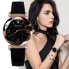 Wristwatches Gogoey Women's Watches 2022 Luxury Ladies Watch Starry Sky For Women Fashion Bayan Kol Saati Diamond