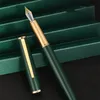 Jinhao 95 Series Fountain Pen Retro Design Metal Material Elegant Clip Fine Nib Writing Office Business Signature School A6267 220812