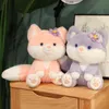 Pc Cm vraie vie renard câlin animaux poupées enfants oreiller jouets chambre décor en peluche cadeau d'anniversaire J220704