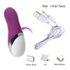 VATINE 10 Velocidades Vibrador de lengua Clítoris Vagina Estimulador de senos Masaje para lamer oral Masturbación femenina Juguetes sexy para mujeres